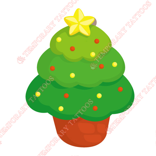 Christmas Customize Temporary Tattoos Stickers NO.3843